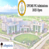 UPUMS PG Admissions 2025 Open; Check Details Here